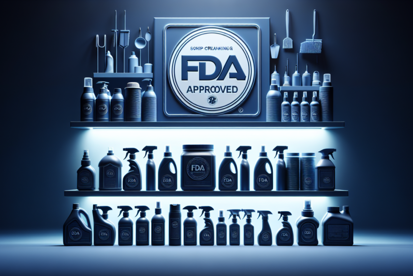 fda approved cleaning products